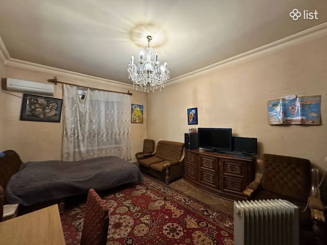 1 սենյականոց բնակարան Կոմիտասի պողոտայում Արաբկիրում, 37 քմ, նախավերջին հարկ, քարե շենք