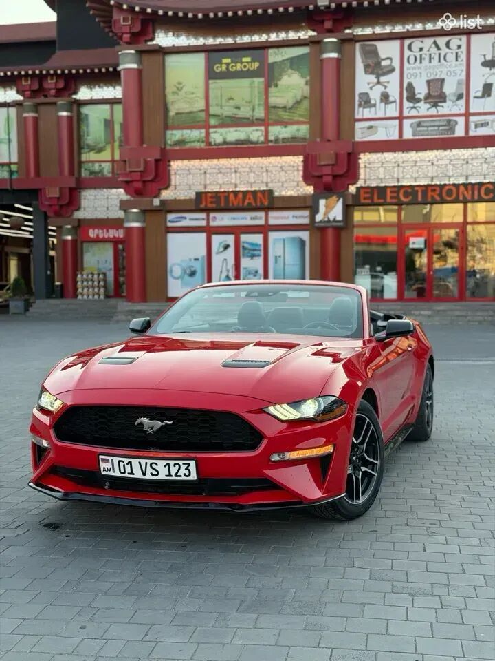 Прокат машини Ավտովարձույթ Ford Mustang պռակատ Rent a car պռակատ ավտո авто Ford Mustang, Mustang 2022