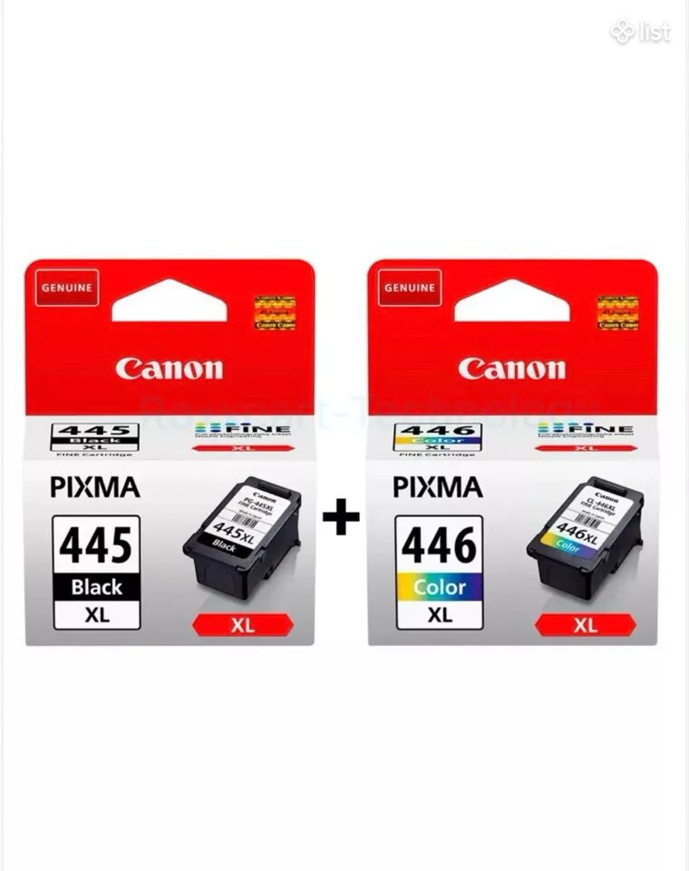 Cartrige Canon PG 445XL PG 446XL Original MG2540 MG2541s TS304 TS3140 TS3340 MG ink cartridge քարտրիջ Картридж