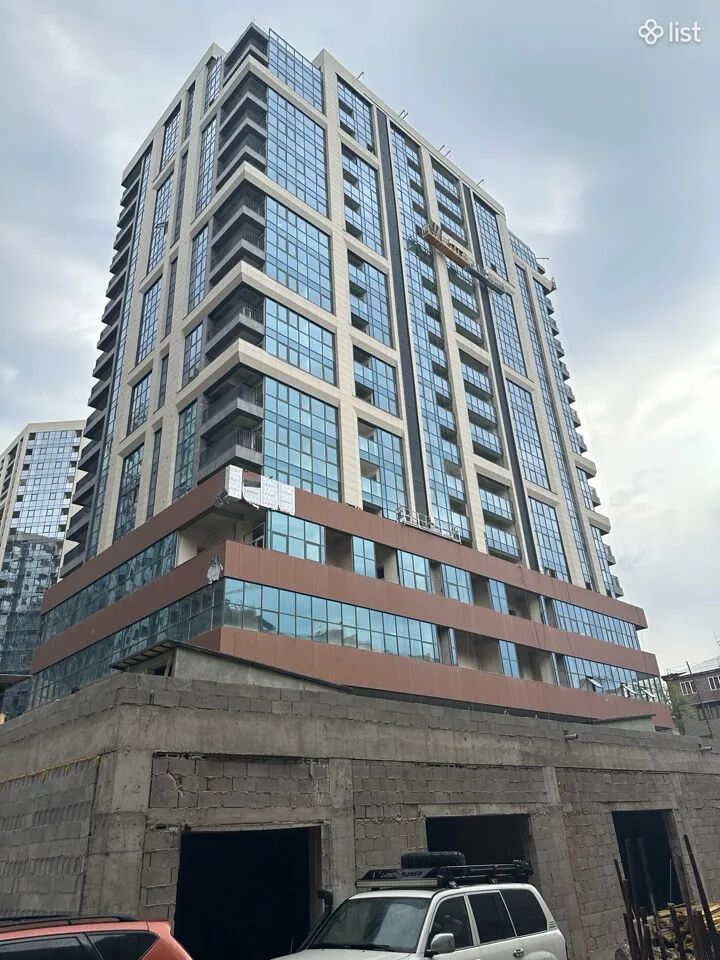 1 room apartment in a new building on Komitas Avenue in Arabkir, 44 sq.m., 9/20 floor, high ceilings