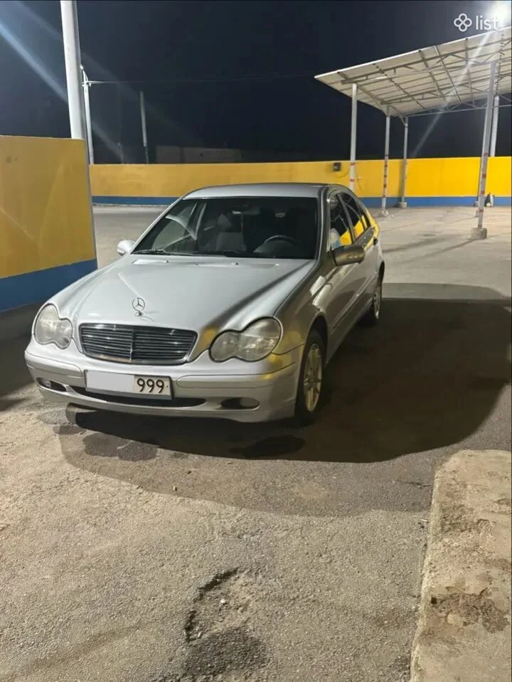 2001 Mercedes-Benz C-Class, 1.8L, gas, silver