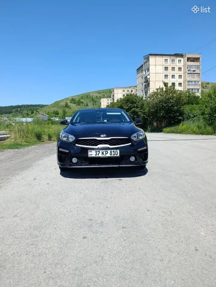 2018 Kia Forte, 2.0L, gas, black