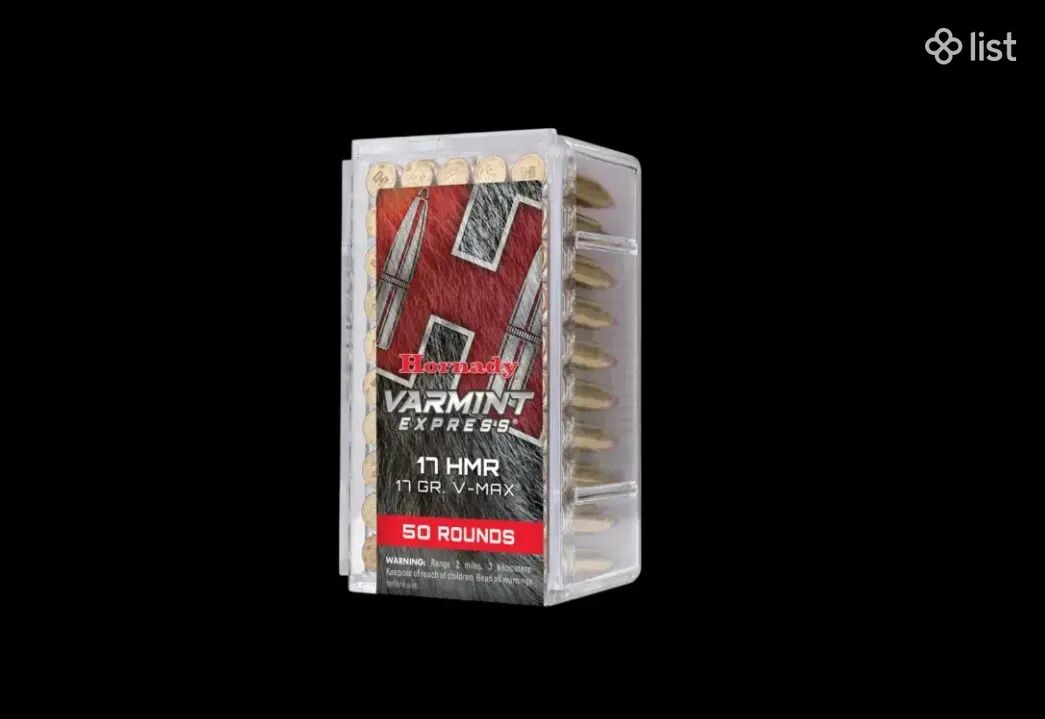 Hornady 17 HMR - 17gr V-Max Varmint Express Rimfire