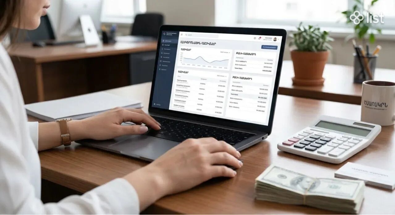 Հաշվապահ 9 տարվա փորձով: ԱՁ, ՍՊԸ, Միկրո, Շրջհարկ, ԱԱՀ, Հեռավար սպասարկում