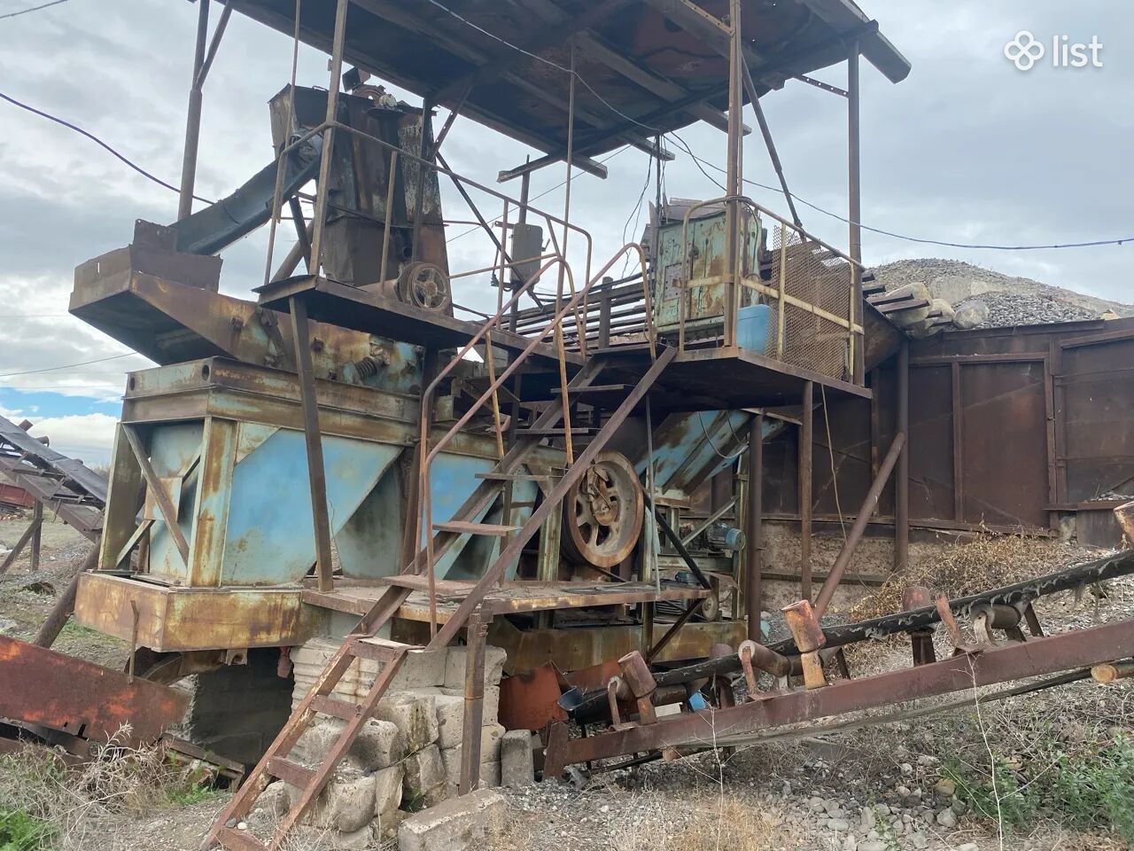 Դռաբիլկա 106 համար, շեյկավոյ բազալտ, գրավիլ, աղաց