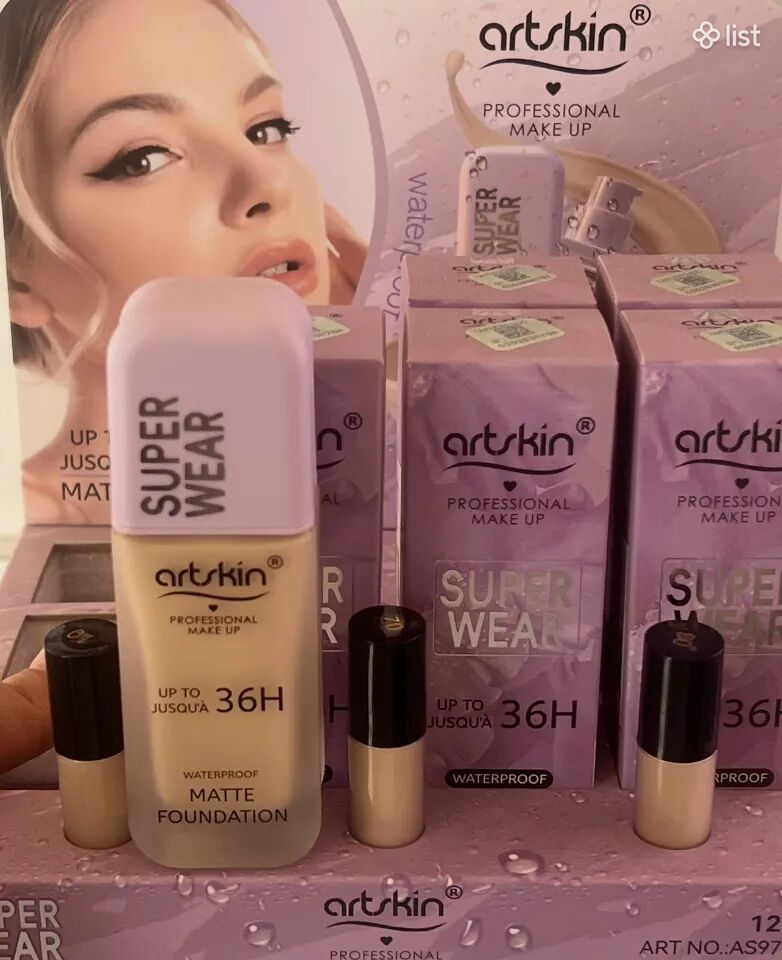 Artskin ֆիրմայի տոնային կրեմ 3 երանգ բարձր ծածկողականություն