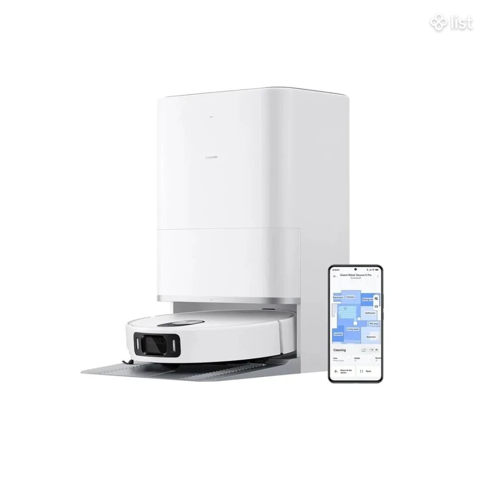 Премиальный робот-пылесос Xiaomi Robot Vacuum 5 Pro робот-пылесос