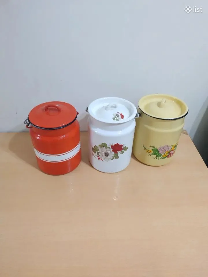 Էմալապատ կաթսաներ