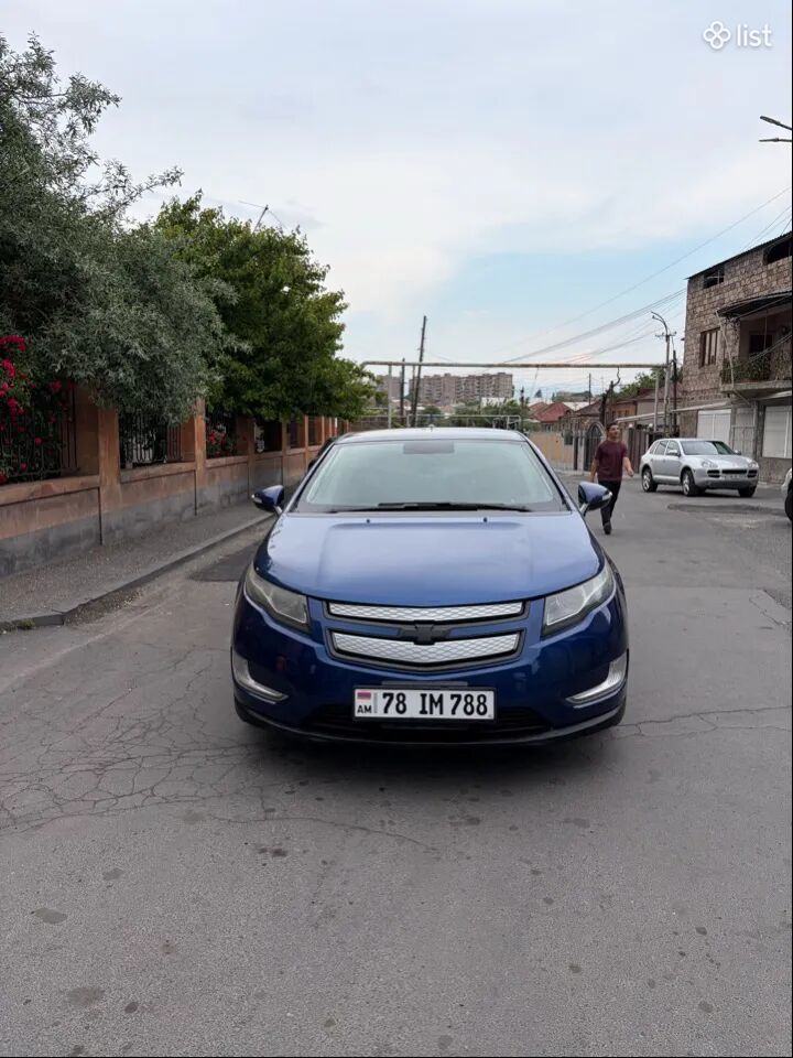 Chevrolet Volt հետչբեք, 1.4 լ, հիբրիդ, 2012 թ., գազ, կապույտ