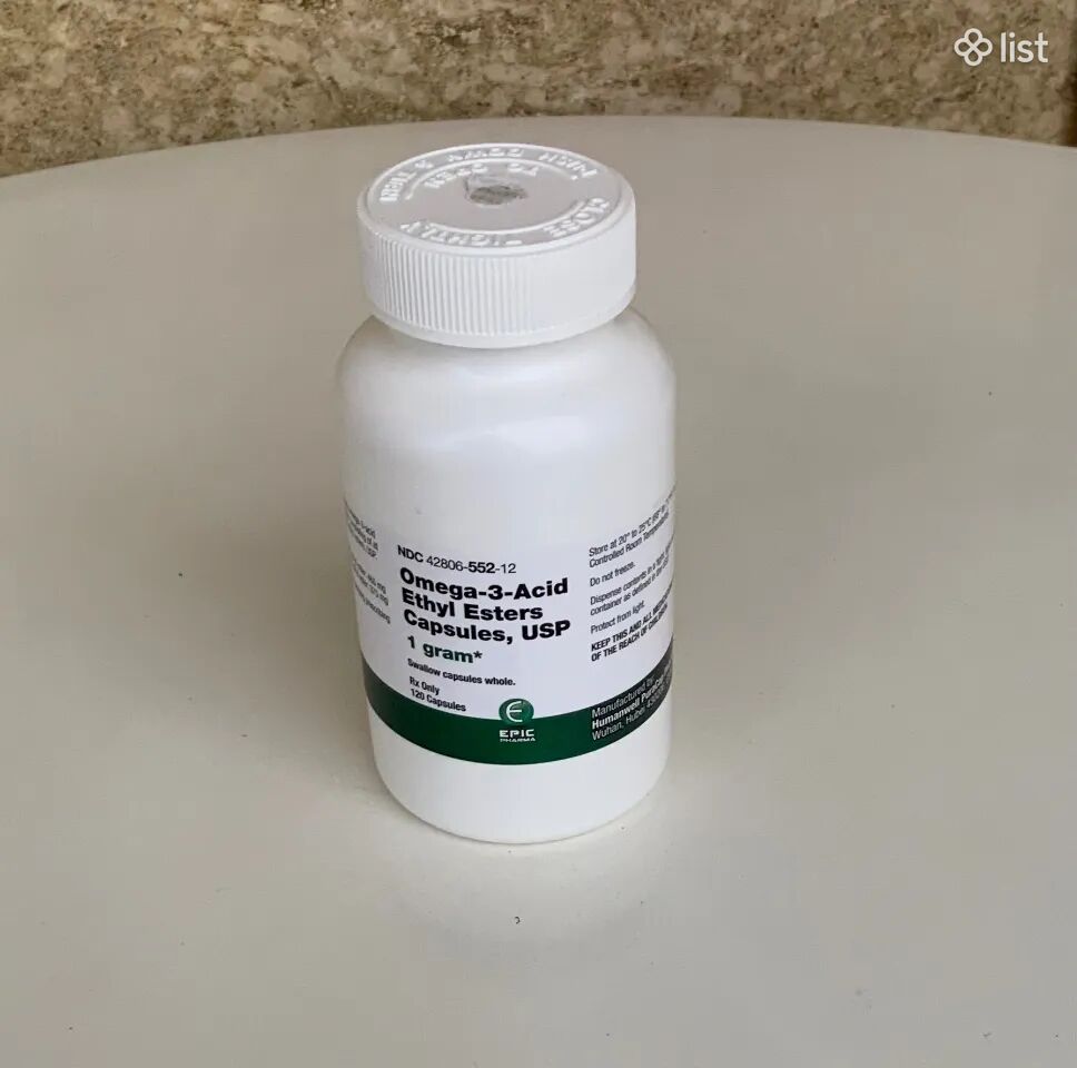 Omega 3 Acid Ethyl Esters