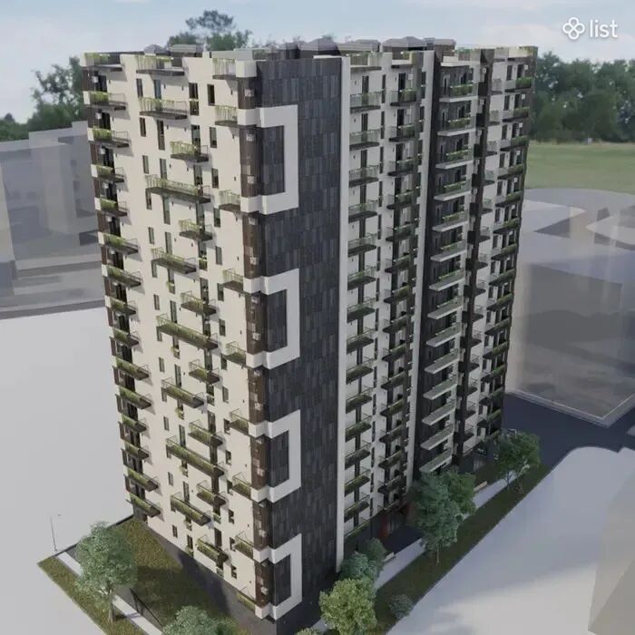 4 room apartment in a new building on Kirk Kerkorian Street in Ajapnyak, 116 sq.m., 10/16 floor