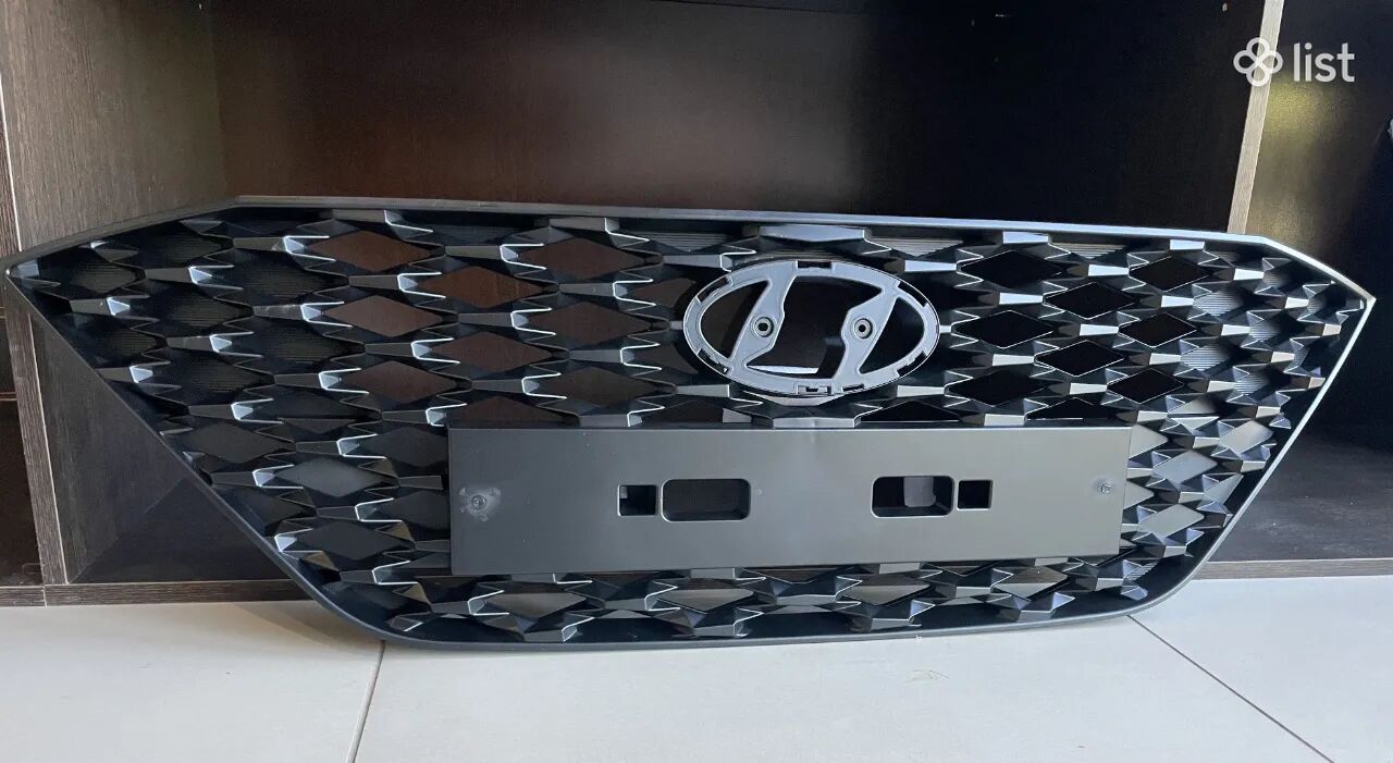Hyundai Solaris Դիմացի շթի Աբլիցովկա, Ռեշոտկա շթի Աբլիցովկա, Ռեշոտկա 2020-2024
