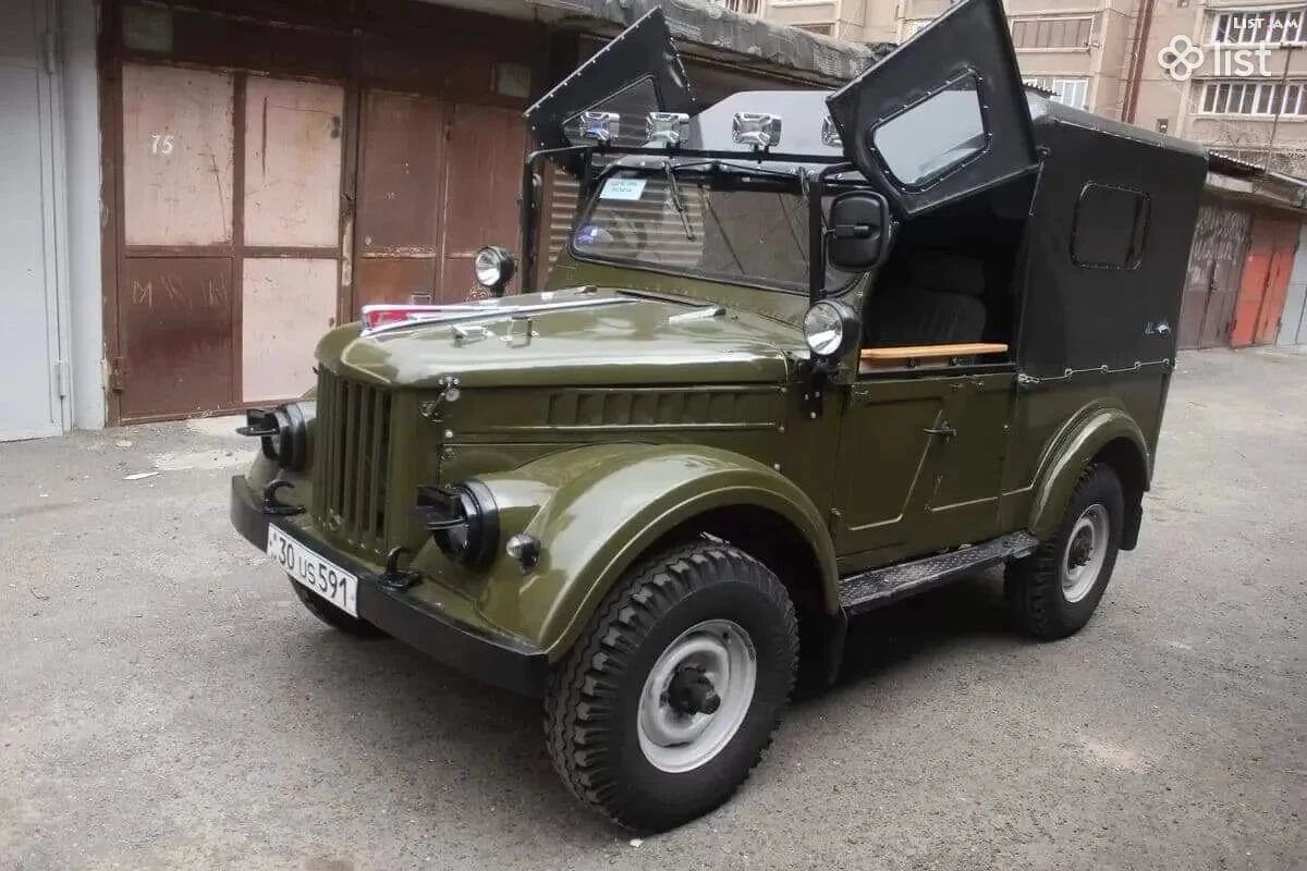 GAZ (ГАЗ) 69, 2.1 լ, լիաքարշ, 1966 թ., գազ