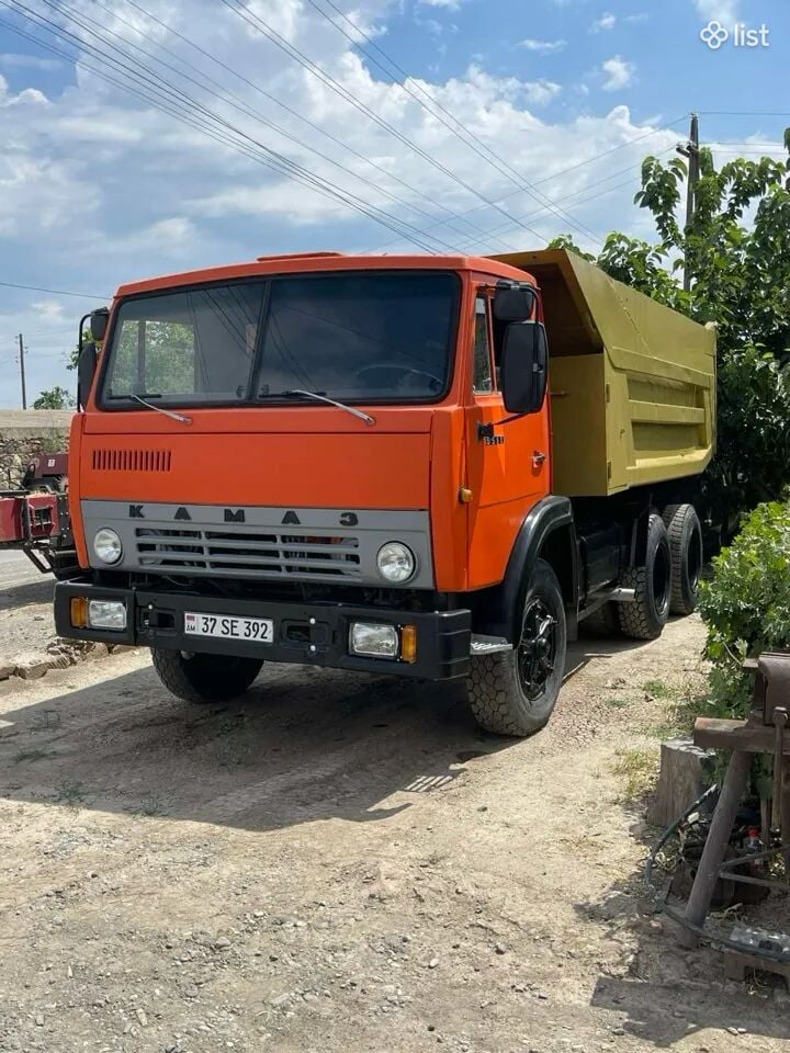 Ինքնաթափ Kamaz (КамАЗ), դիզել, 6x4, 1988 թ.