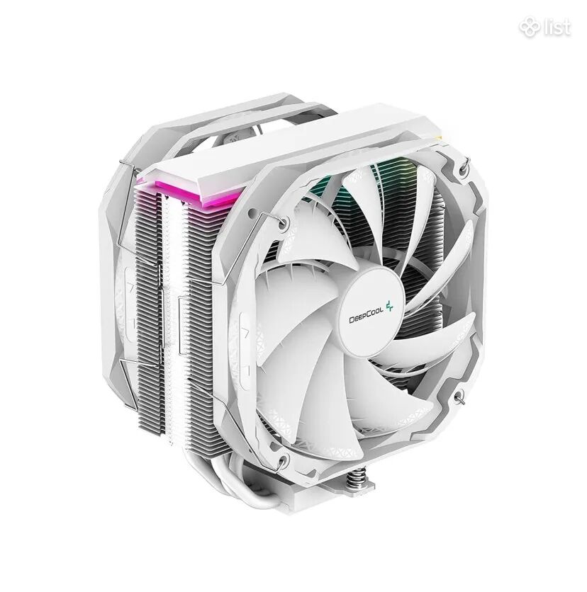 DeepCool AS500 Plus WH: Օդային հովացում/Air Cooler/Cooler/LGA 1700/AM5