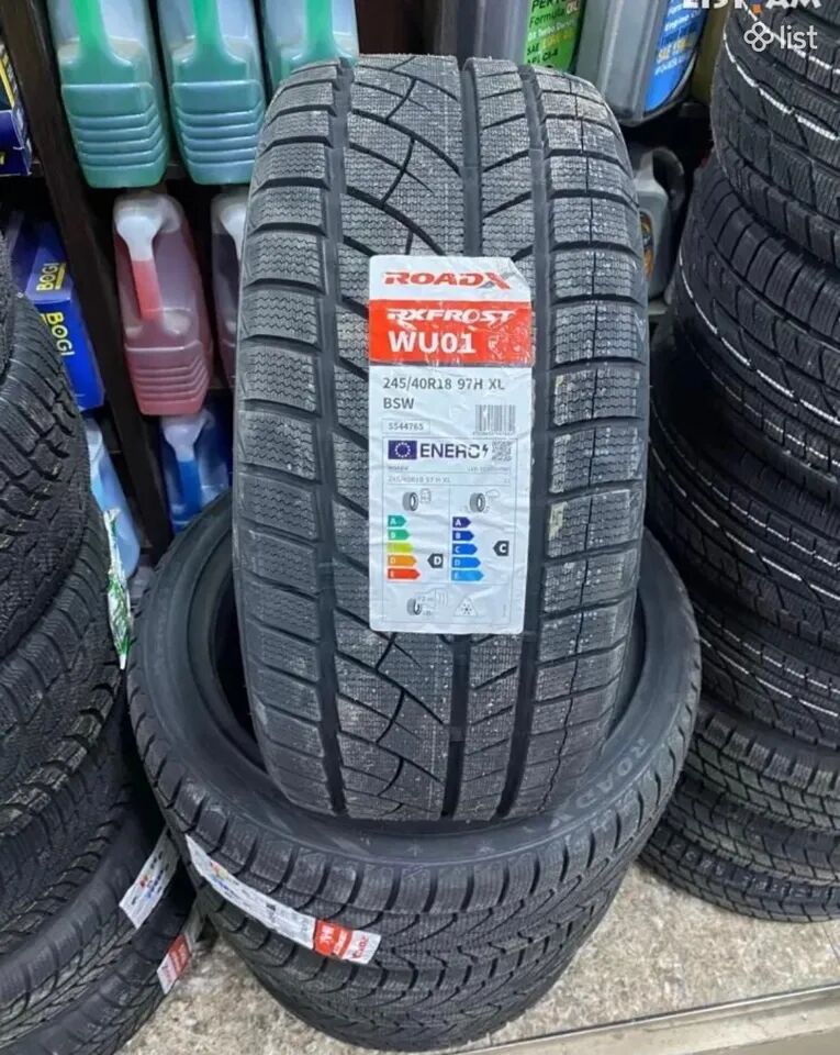 Ձմեռային անվադողեր, 245/40 R18 Roadx տեղադրումն անվճար + առաքում անվճար