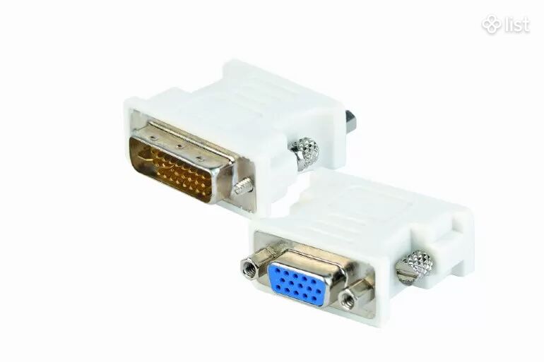 DVI to VGA Adapter переходник պերեխոդնիկ, սարք փոխակերպիչ, ադապտոր, կոնվերտոր