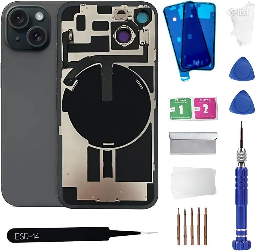Apple iphone 15 + հետևի կրիշկա (back cover) + Անվճար փոխարինում