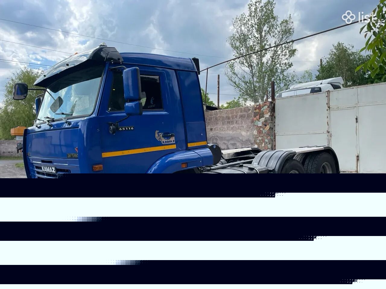 Truck Chassis Kamaz (КамАЗ), diesel, 6x4, 2011 y.