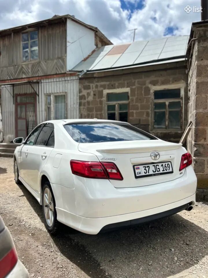 Toyota Camry, 2.4 լ, 2008 թ., գազ, սպիտակ