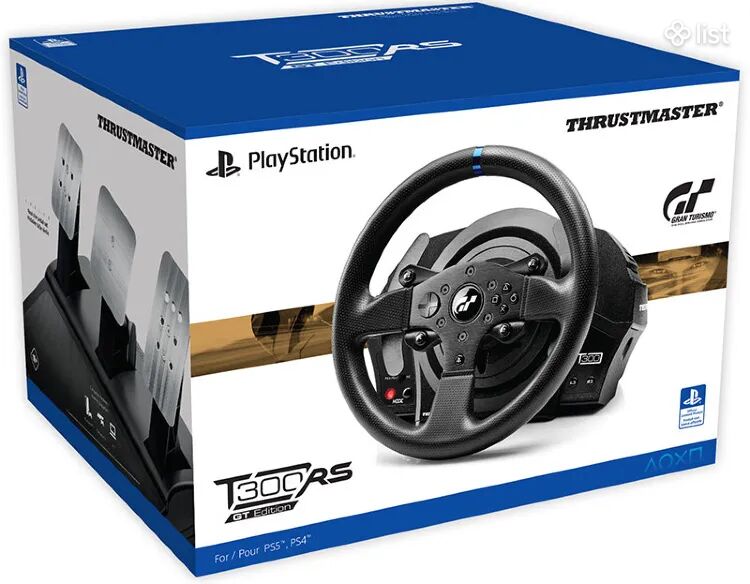 Sony PlayStation Руль Thrustmaster T300 RS GT Edition Ps3/Ps4/Ps5/Pc / Փակ տուփ / 1 տարի երաշխիք / առաքում