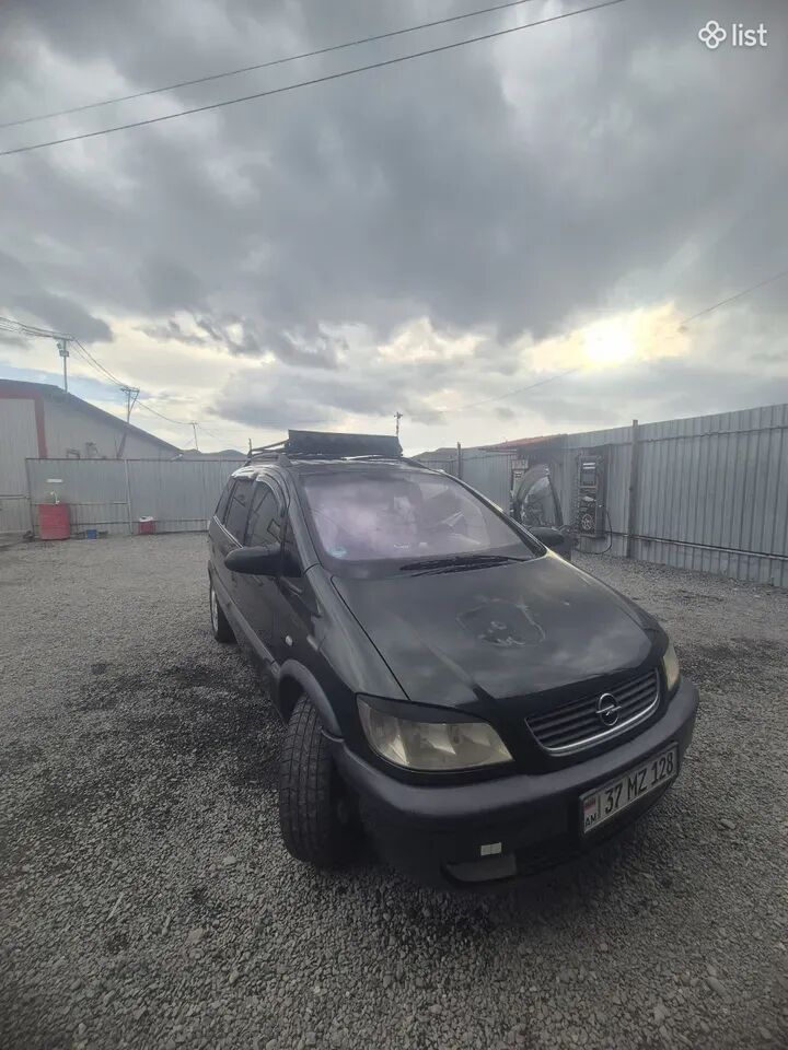 2002 Opel Zafira, 1.8L, gas