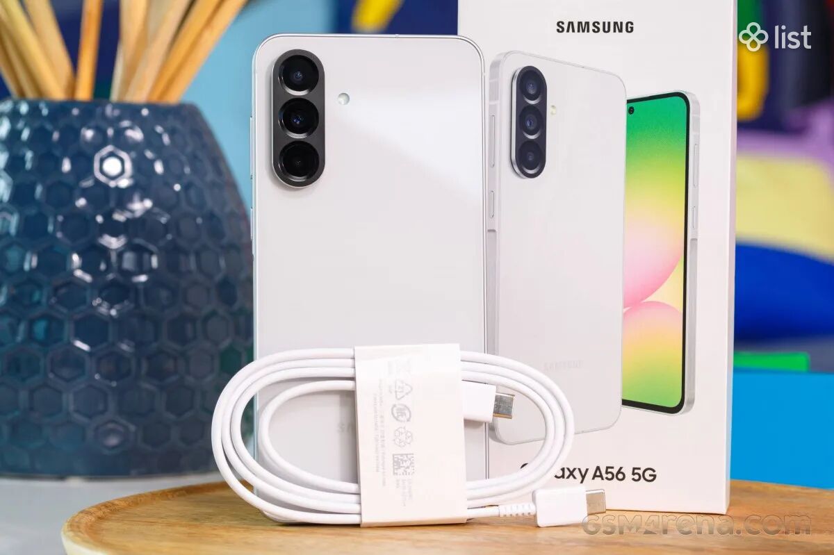 Samsung Galaxy A56, 256 GB, սպիտակ