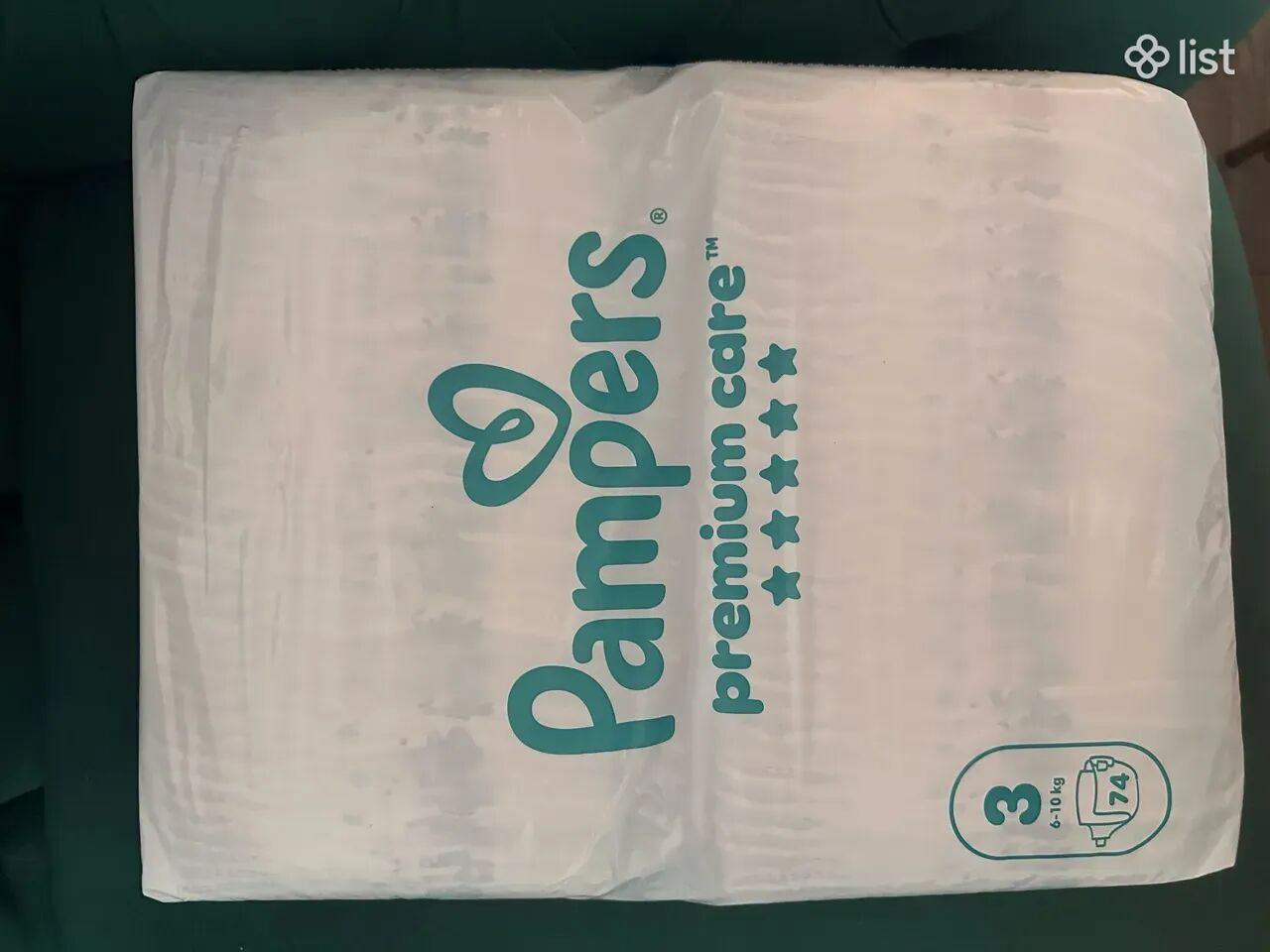 Pampers premium care տակդիր 3րդ համար