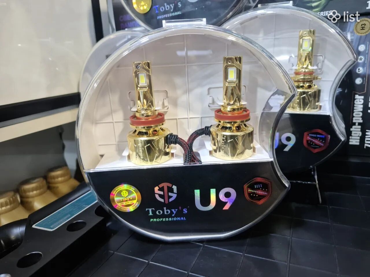 Tobys U9, 200W H11 Գերհզոր Լեդ լամպեր