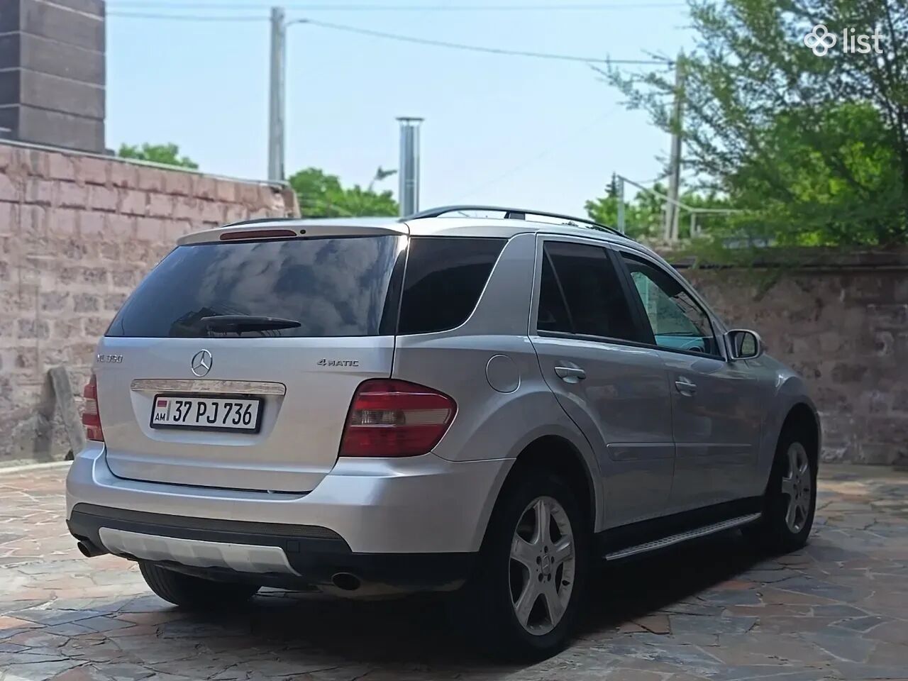 Mercedes-Benz ML, 3.5 л., полный привод, 2005 г., газ