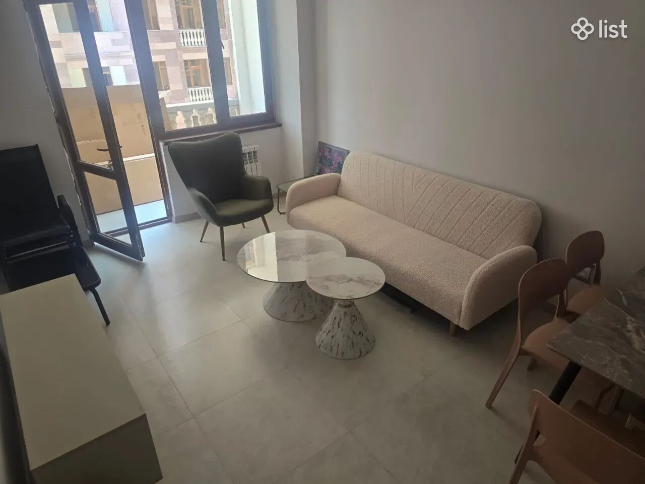 2 room apartment in a new building on Adonts Street in Arabkir, 55 sq.m., 4/8 floor, high ceilings