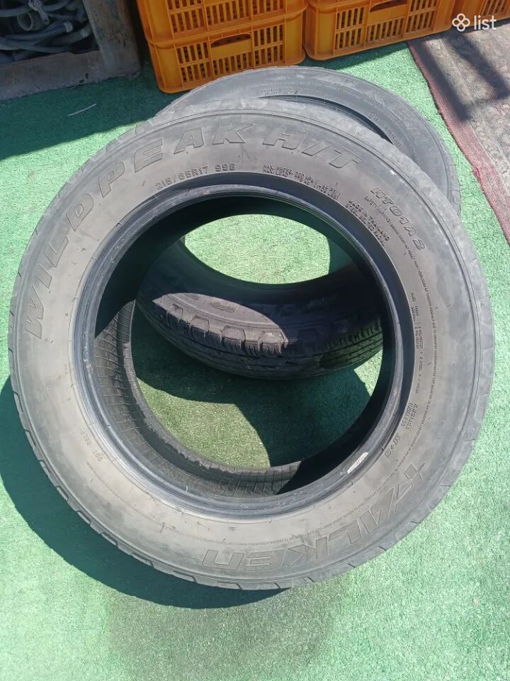 215/65 R17 համասեզոնային պագռիշկա 2 հատ