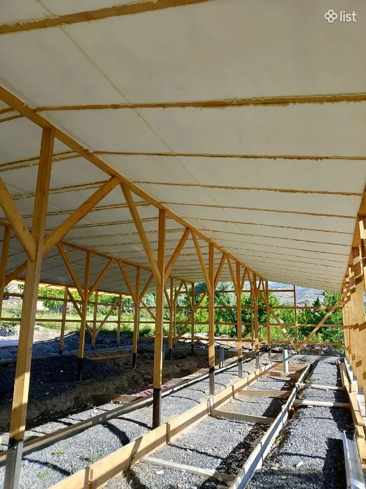 Էկո տներ, անգարներ
