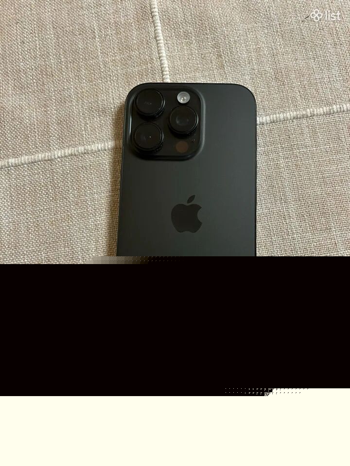 Apple iPhone 16 Pro, 128 GB, black