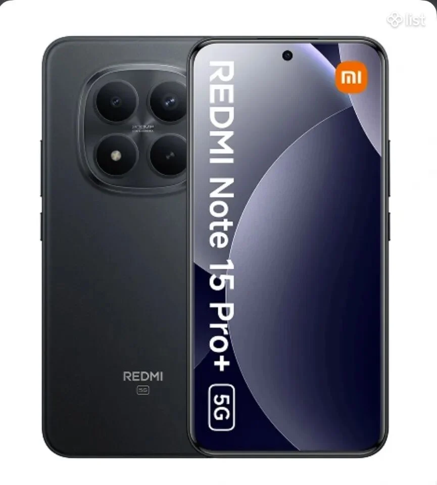 Xiaomi Redmi Note 15 Pro+, 512 GB, black