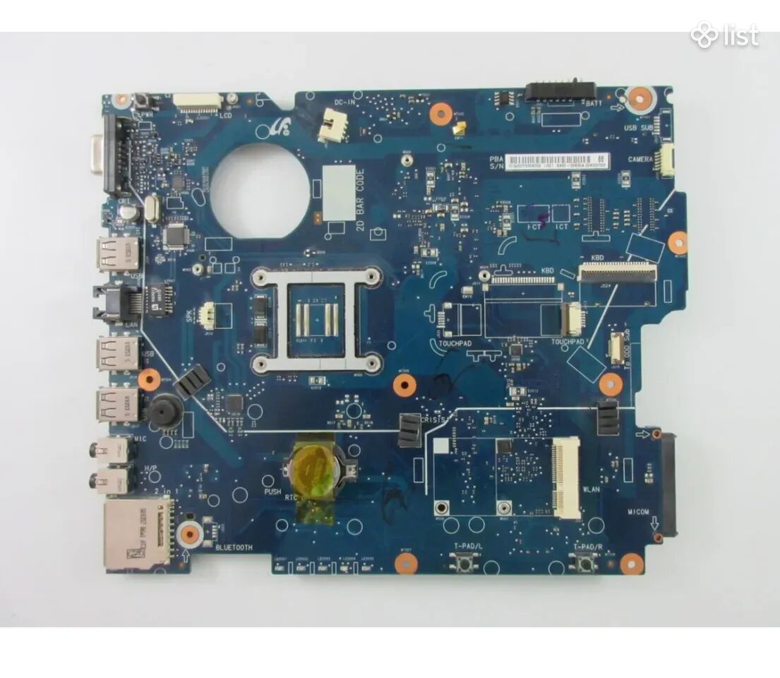 Նոթբուքի մայր պլատա Samsung NP-R719 / Motherboard / կանխիկ + փոխանցումով և առաքում