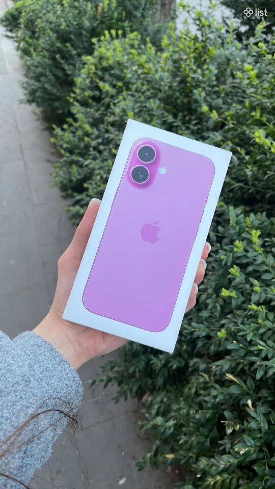 Apple iPhone 16, 128 GB, վարդագույն