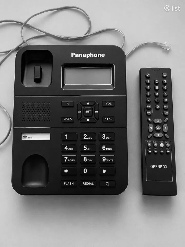 Panaphone ֆիքսված հեռախոս + OPENBOX պուլտ
