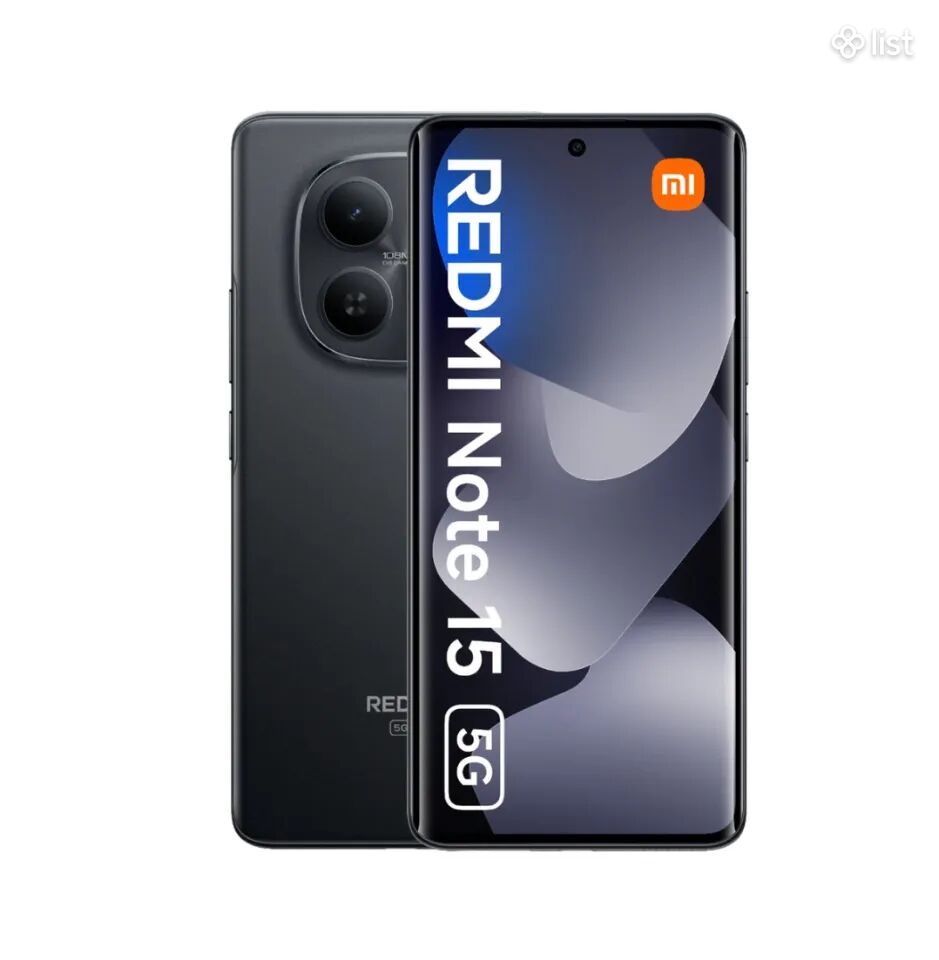 Xiaomi Redmi Note 15, 128 GB, black