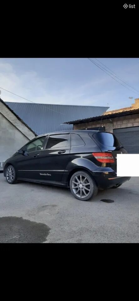 Mercedes-Benz B-Class հետչբեք, 1.7 լ, 2006 թ., գազ, սև