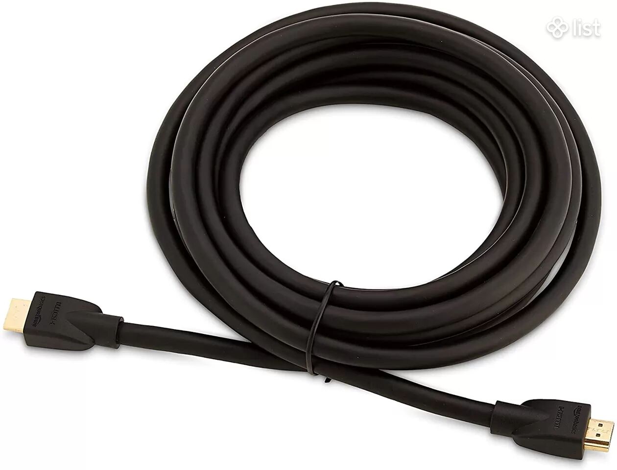 Amazon Basics HDMI Cable 4.5m 5m (v2.0, 4K 60Hz)