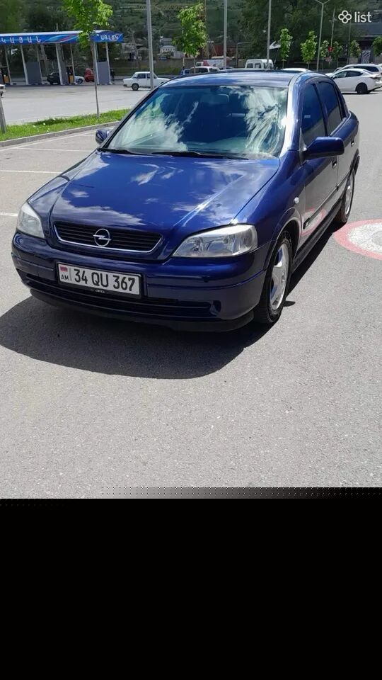 1999 Opel Astra, 1.6L, gas