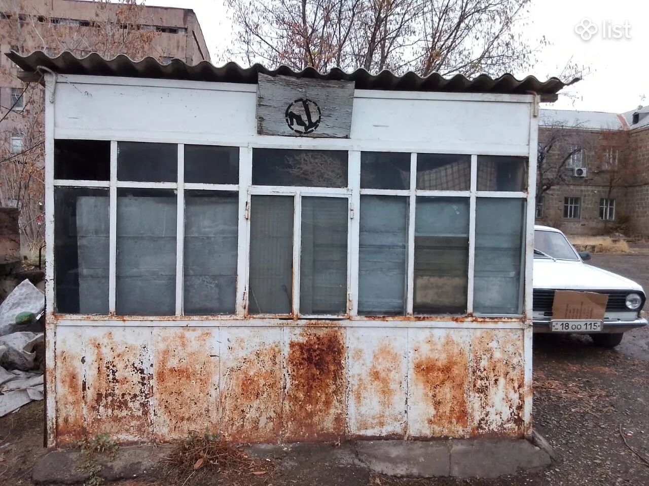 Մետաղյա տնակ 15քմ