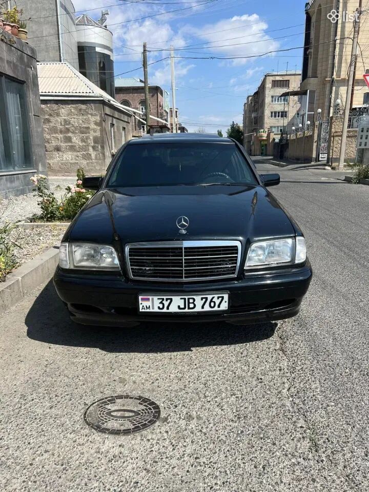 Mercedes-Benz C-Class, 1.8 լ, 1997 թ., գազ, սև