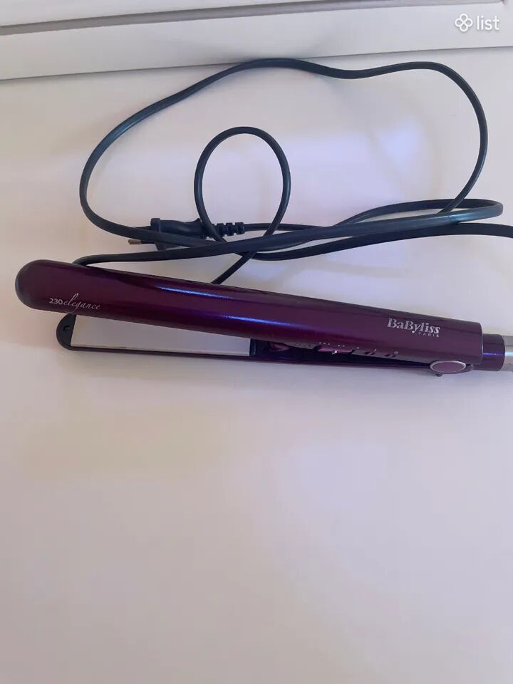 Babyliss Պրոֆեսիոնալ մազի արդուկ, օգտագործված է, գտնվում է լավ վիճակում