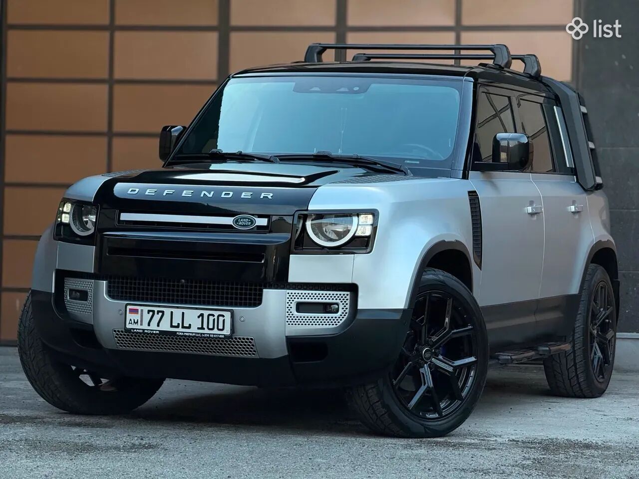 Land Rover Defender, 2.0 լ, դիզել, լիաքարշ, 2020 թ., արծաթագույն