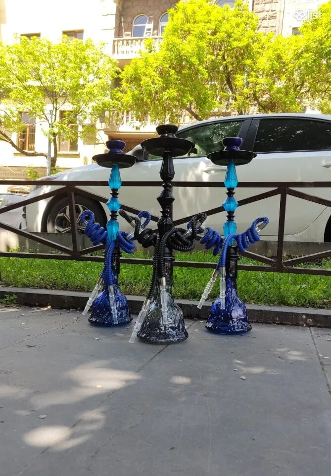 Նարգիլե 2 խողովակով, hookah with 2 pipe, кальян с двумя шлангами
