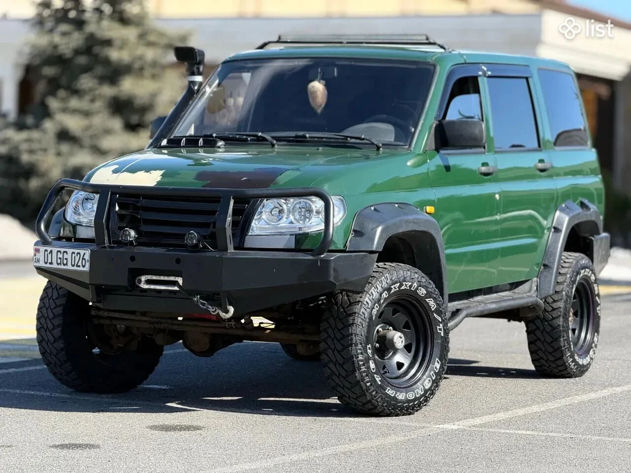 2012 UAZ (УАЗ) Patriot, 2.7L, all wheel drive, gas
