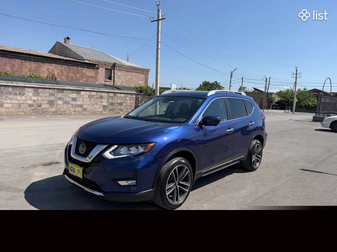 Nissan Rogue ունիվերսալ, 2.5 լ, լիաքարշ, 2020 թ., կապույտ