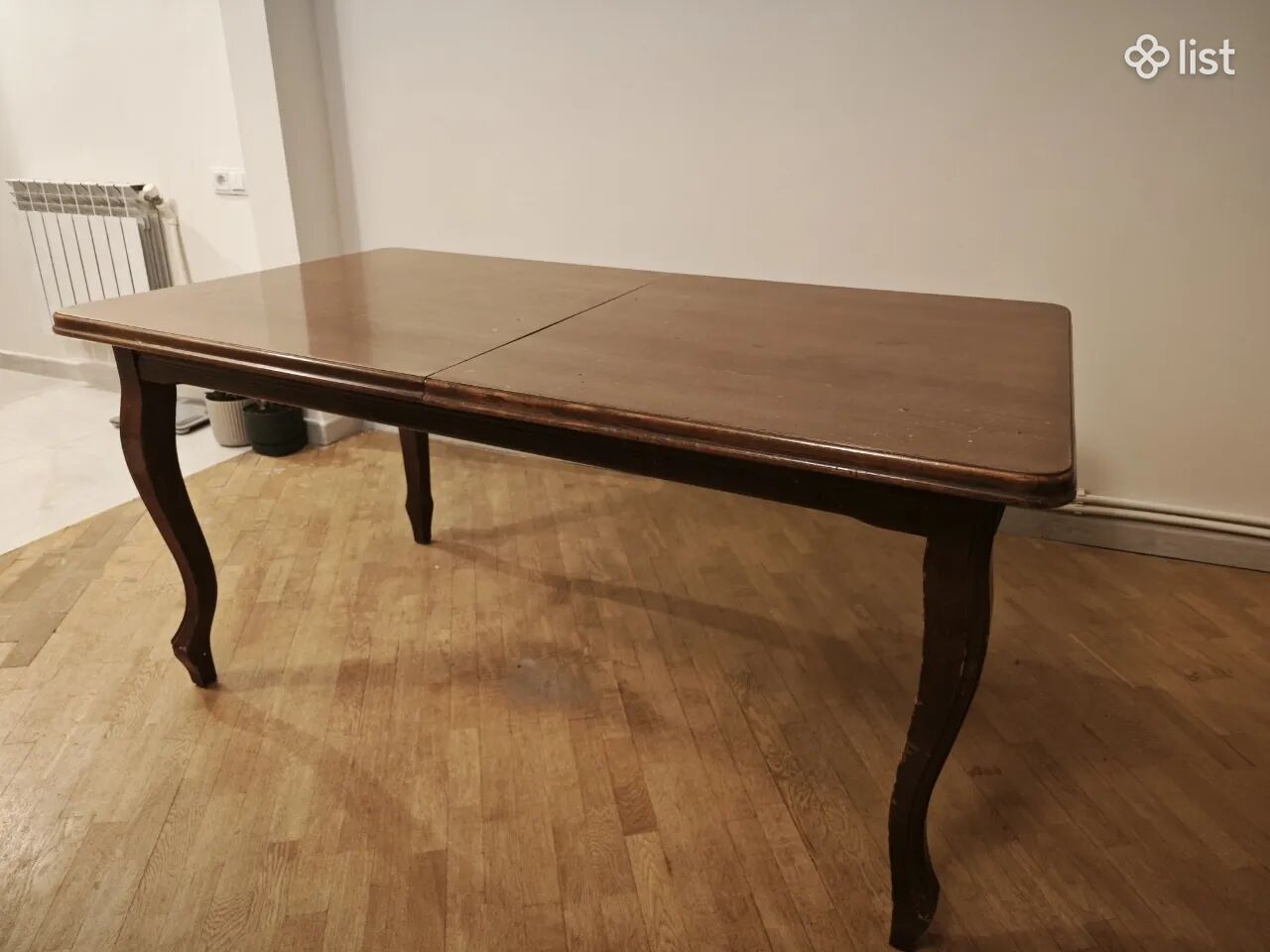Ճաշասեղան փայտյա, ուղղանկյուն, 160x85